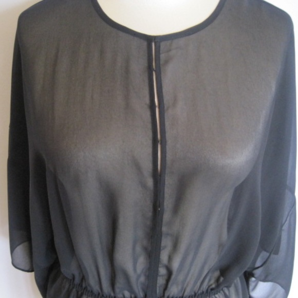 Tory Burch Margarete Sheer Top - Picture 5 of 7